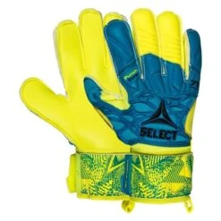 Select Torwarthandschuhe 78 Protection Flat Cut - Blau/Gelb