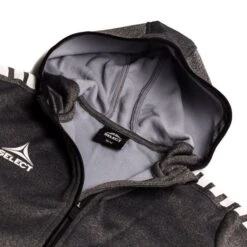 Select Hoodie Monaco FZ - Grau/Weiß -SELECT Store 412c89d24575