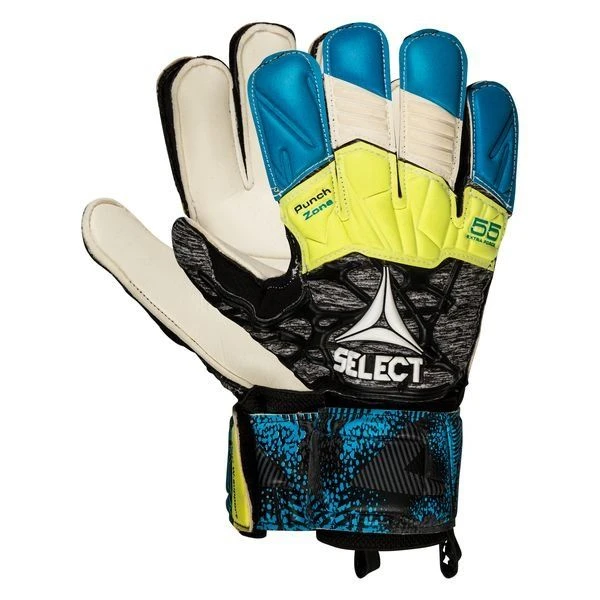 Select Torwarthandschuhe 55 Extra Force Flat Cut - Blau/Grau/Gelb 3 Select Torwarthandschuhe 55 Extra Force Flat Cut - Blau/Grau/Gelb
