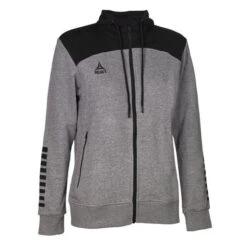 Select Hoodie Oxford - Grau/Schwarz Damen