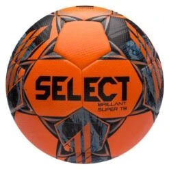 Select Fußball Brillant Super TB V22 - Orange/Grau